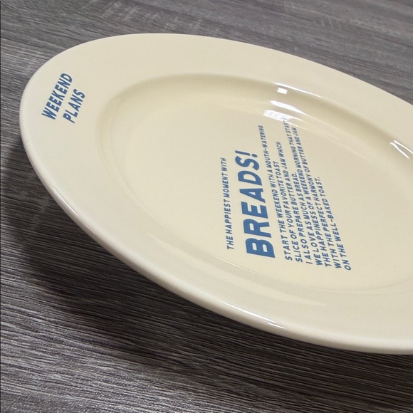 Momur Weekend Bread Plate - Picture 4 of 6